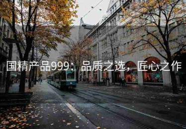国精产品999：品质之选，匠心之作